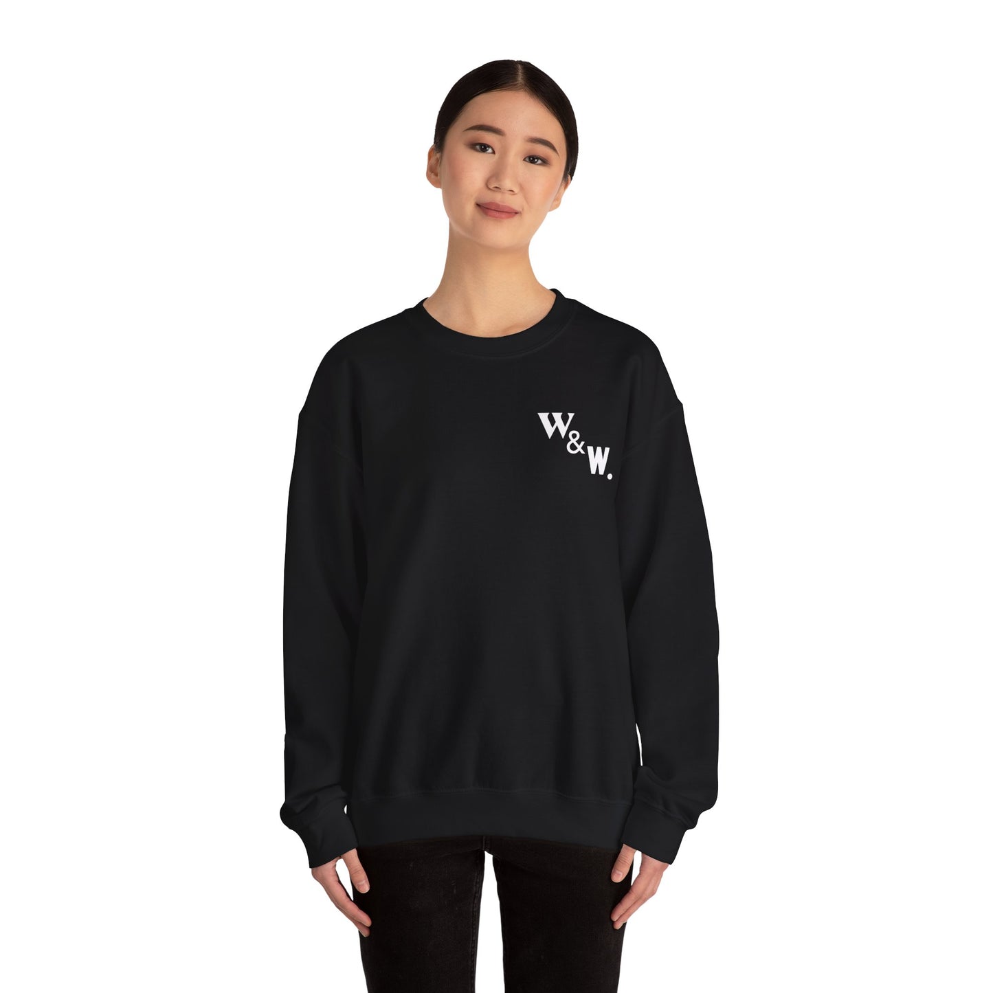 Wine & Whiskey Unisex Heavy Blend™ Crewneck Sweatshirt