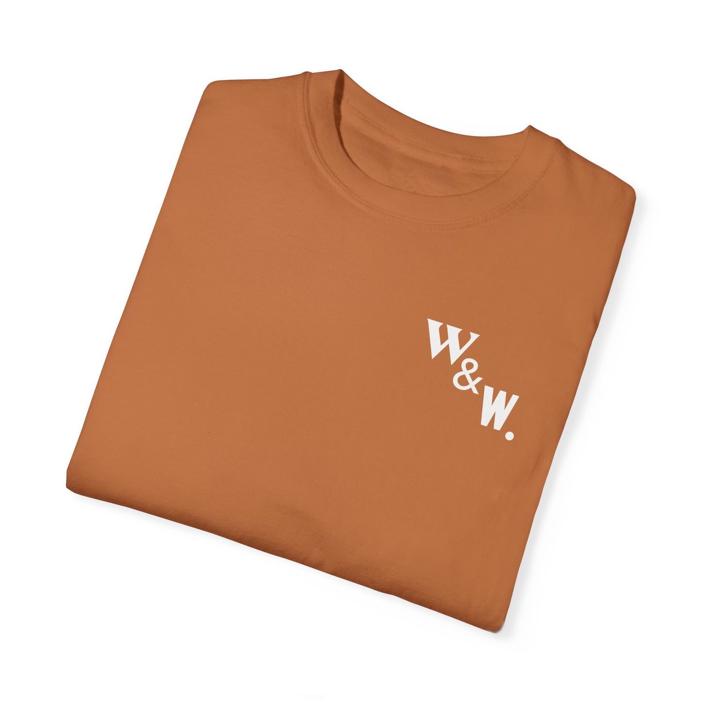 Wine & Whiskey Unisex Garment-Dyed T-shirt