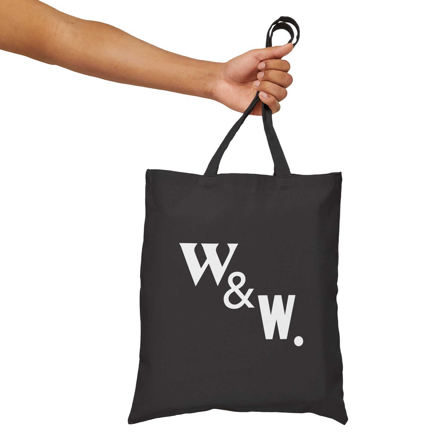 Wine & Whiskey Cotton Canvas Tote Bag