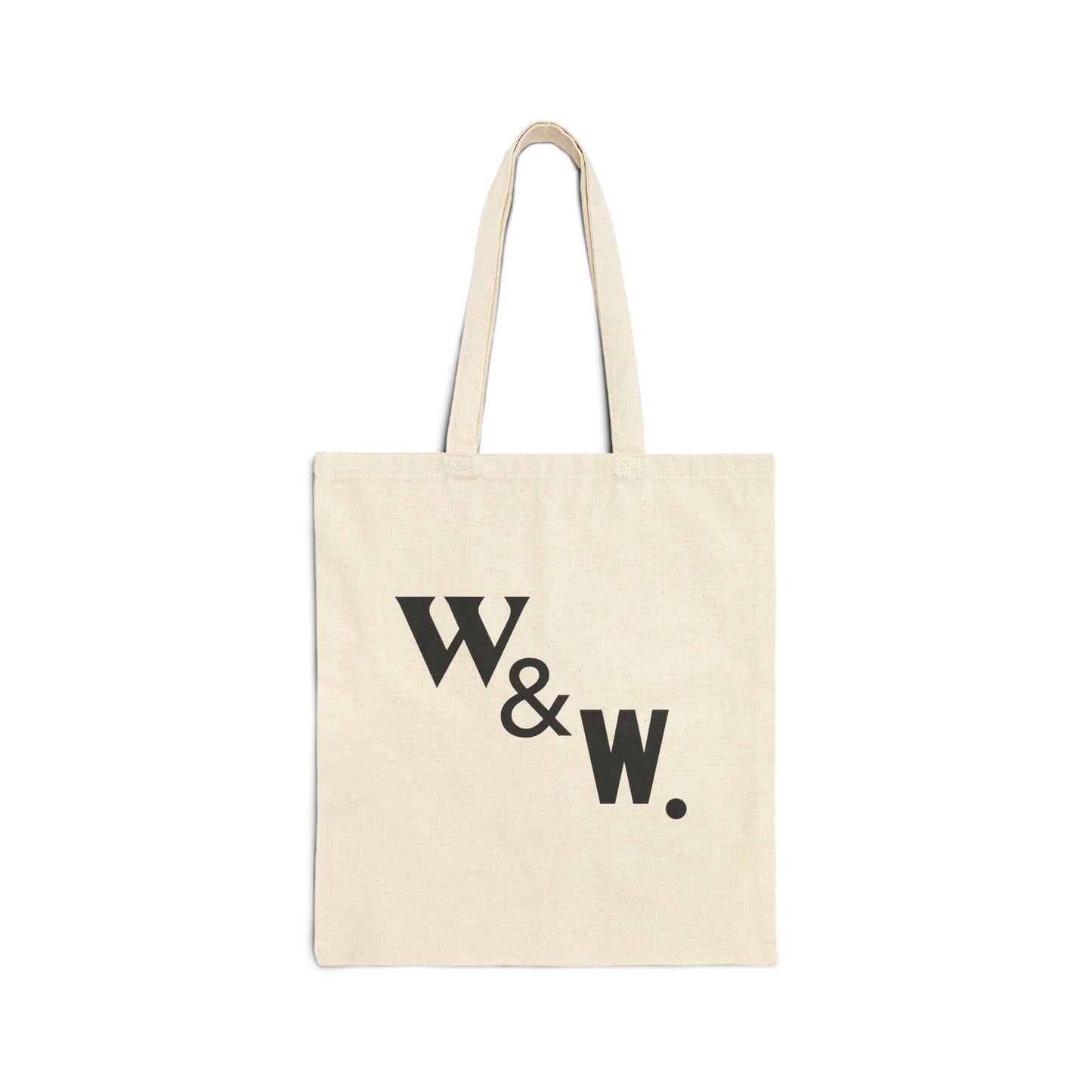 Wine & Whiskey Cotton Canvas Tote Bag