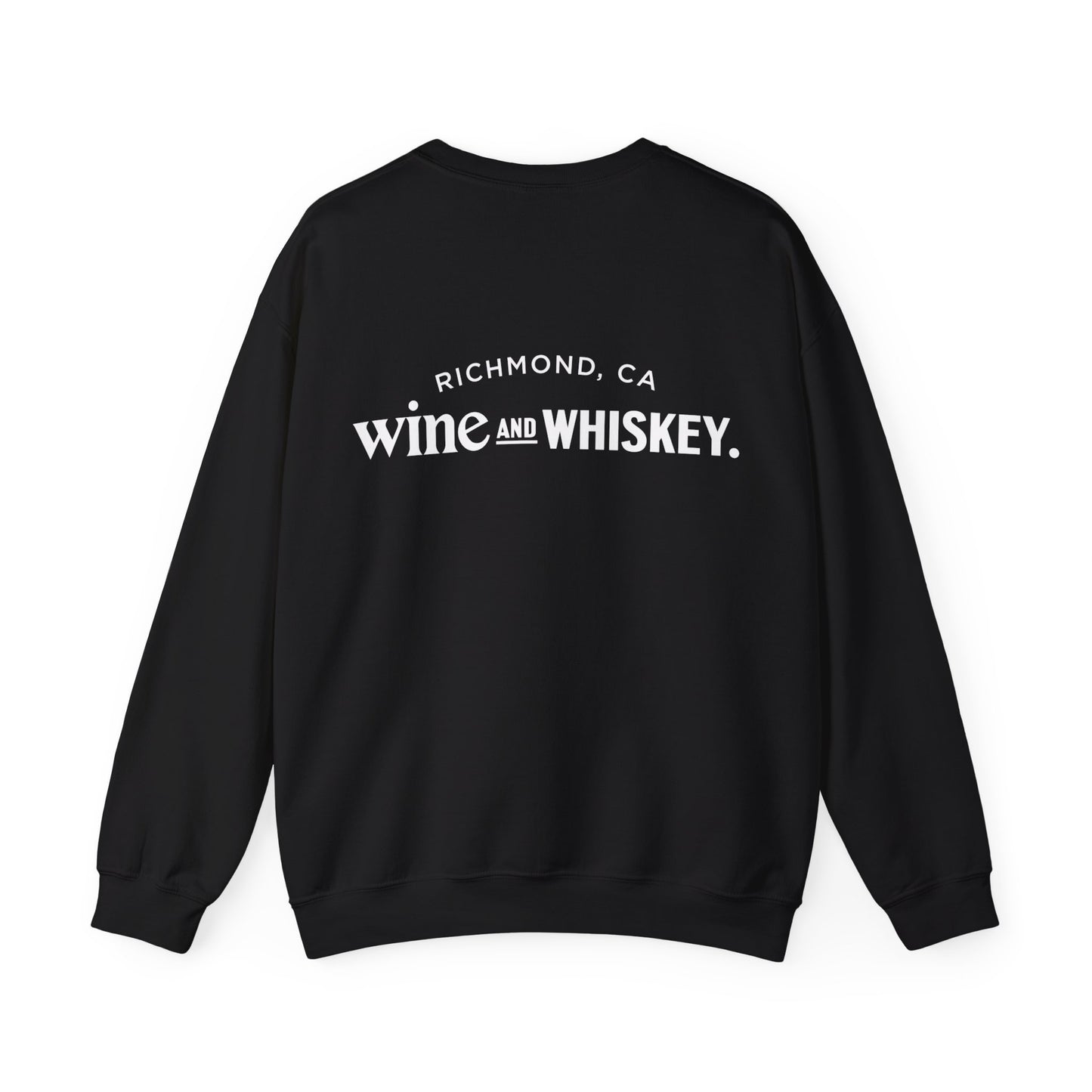 Wine & Whiskey Unisex Heavy Blend™ Crewneck Sweatshirt