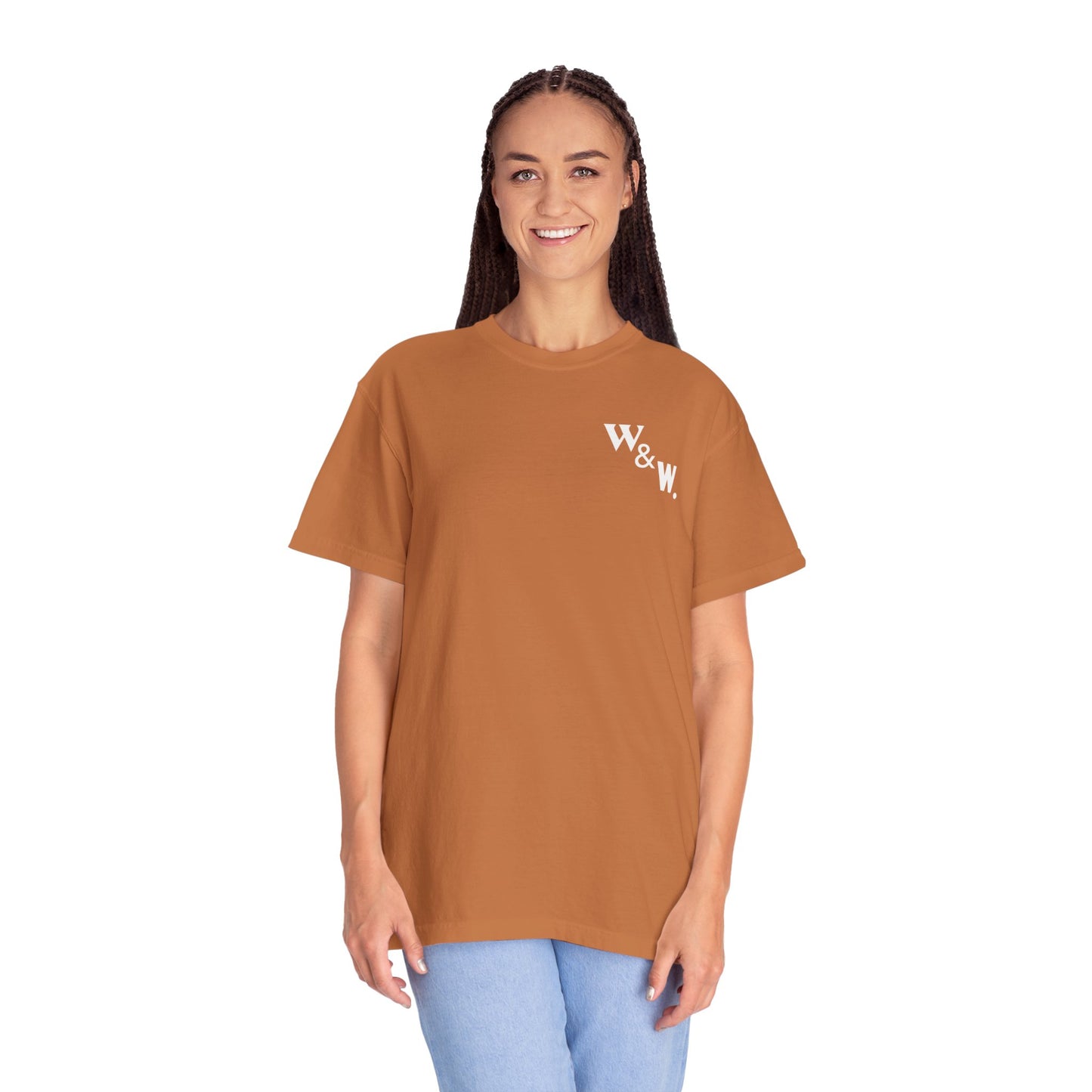 Wine & Whiskey Unisex Garment-Dyed T-shirt